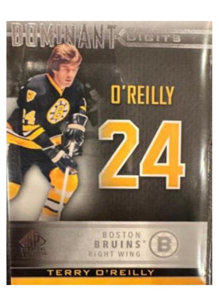 2020-21 SP Signature Edition Legends Dominant Digits Terry O'Reilly #DD-28 card