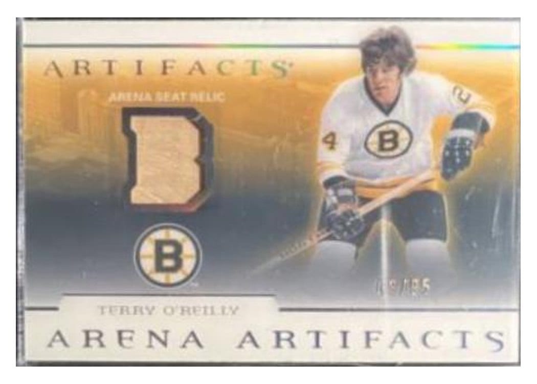 2022-23 Upper Deck Artifacts Arena Artifacts Terry O'Reilly #AA-TO card