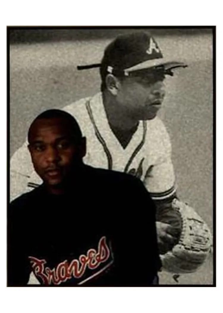 1992 Studio terry pendleton #8 card