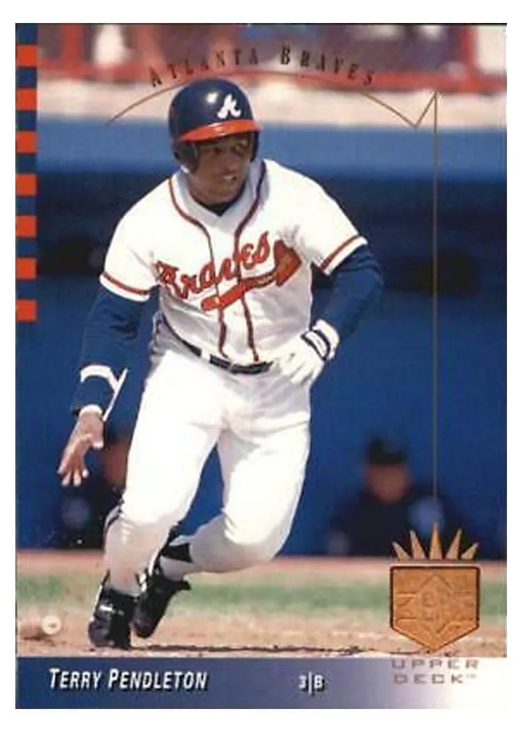1993 SP Terry Pendleton #61 card