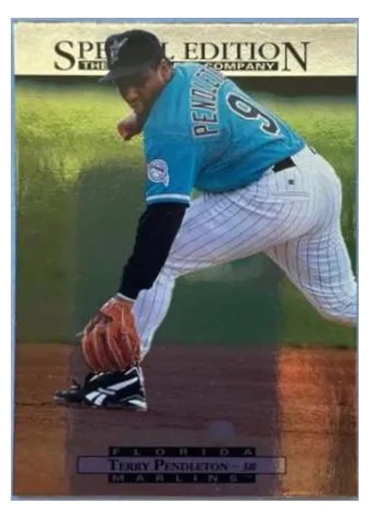 1995 Upper Deck Special Edition Terry Pendleton #249 card