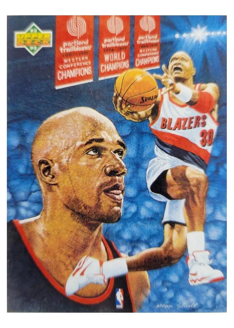 1992 Upper Deck Terry Porter #60 card
