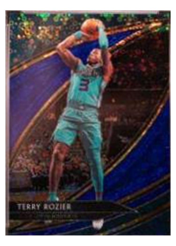 2019-20 Panini Select Base Set Terry Rozier Blue Disco Prizm #227 card