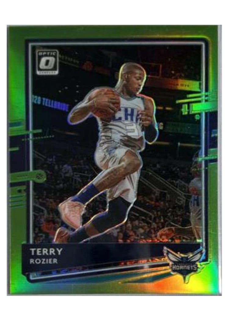 2020-21 Donruss Optic Base Set Terry Rozier Lime Green #72 card