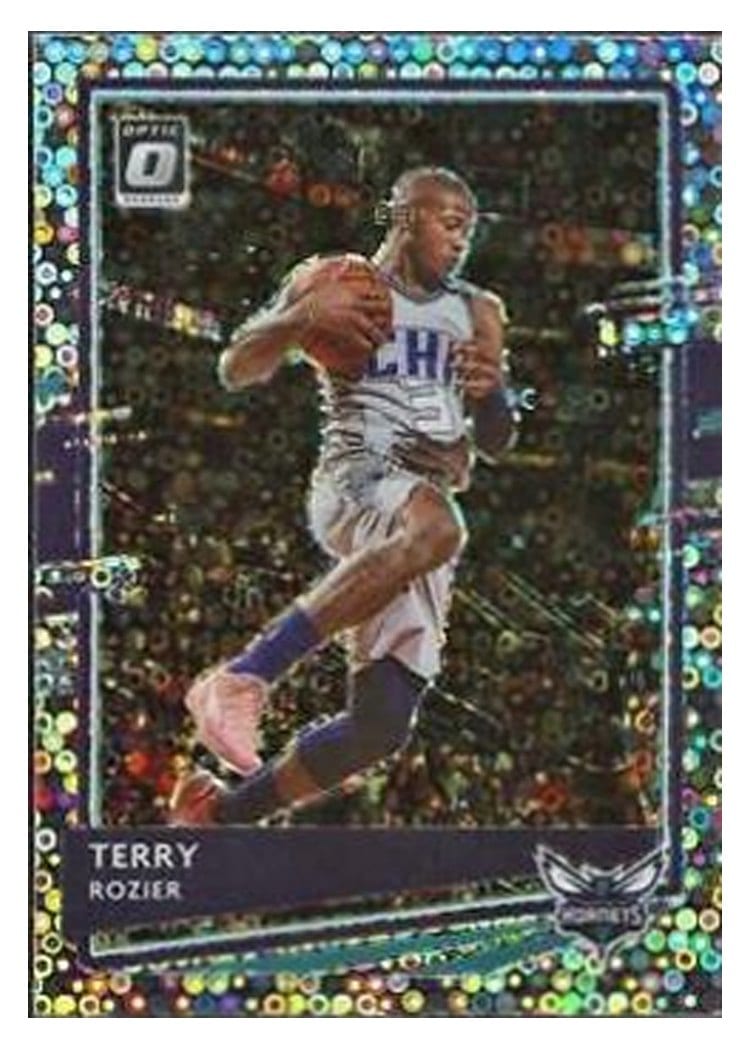 2020-21 Donruss Optic Base Set Terry Rozier Fast Break Holo #72 card