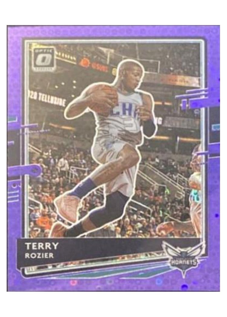 2020-21 Donruss Optic Base Set Terry Rozier #72 card