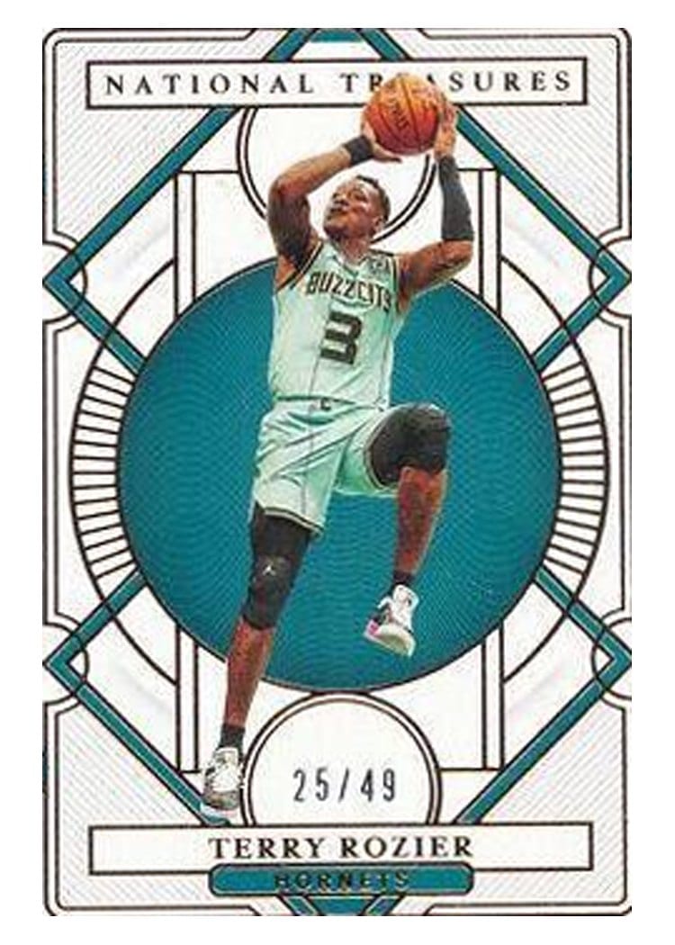2020-21 Panini National Treasures Base Set Terry Rozier #92 card