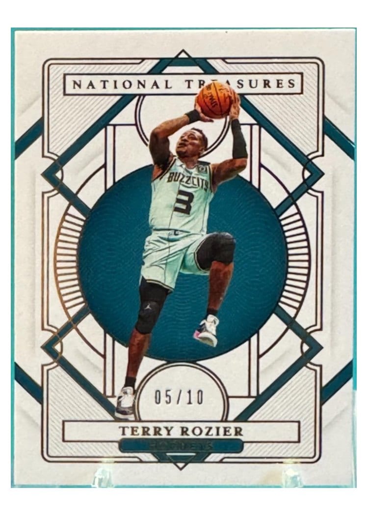 2020-21 Panini National Treasures Base Set Terry Rozier #92 card