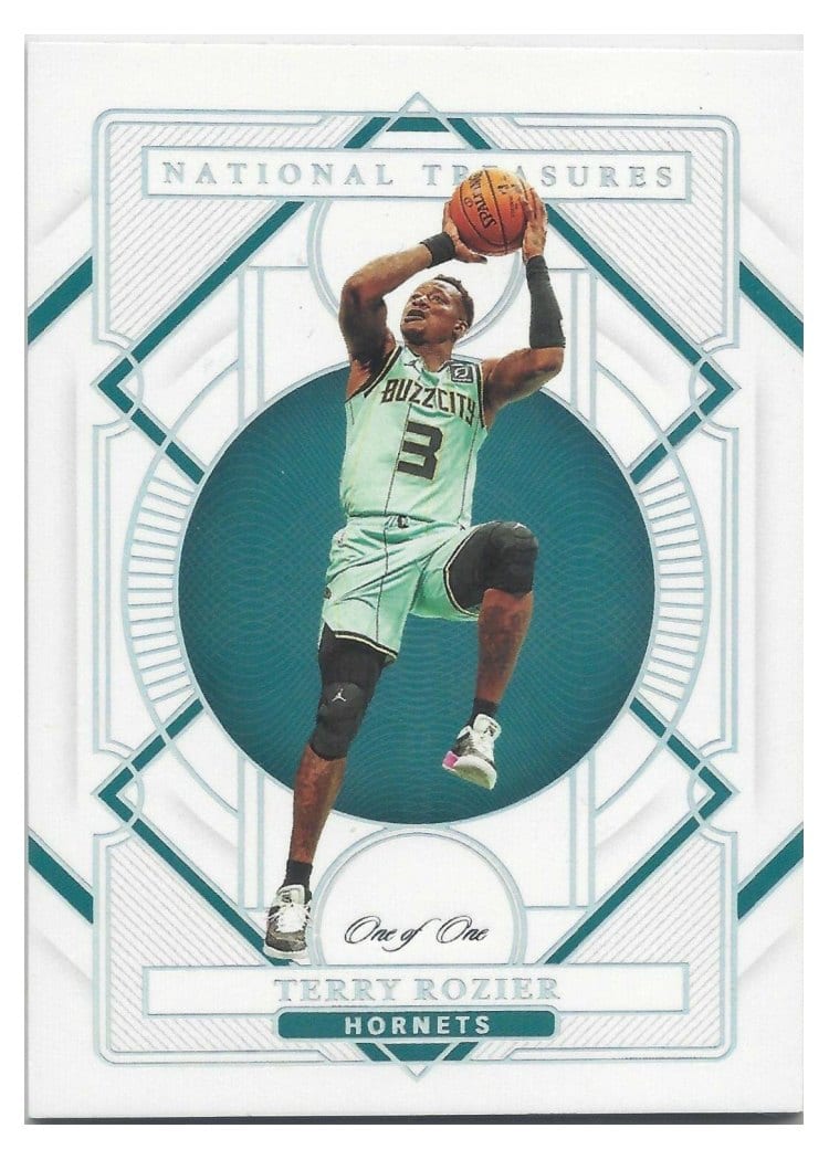 2020-21 Panini National Treasures Base Set Terry Rozier #92 card