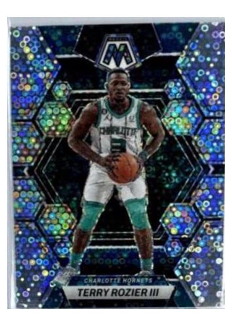 2022-23 Panini Mosaic Base Set Terry Rozier III Fast Break Silver #33 card