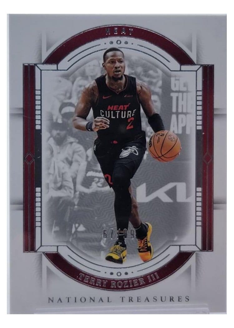 2023-24 Panini National Treasures Base Set Terry Rozier III #24 card