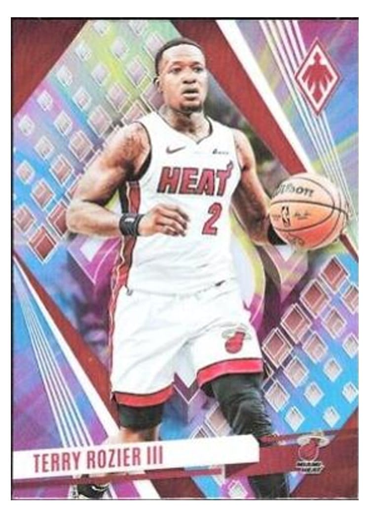 2023-24 Panini Phoenix Base Set Terry Rozier III Color Burst #117 card