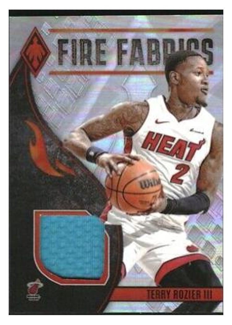 2023-24 Panini Phoenix Fire Fabrics Terry Rozier III #FF-TER card