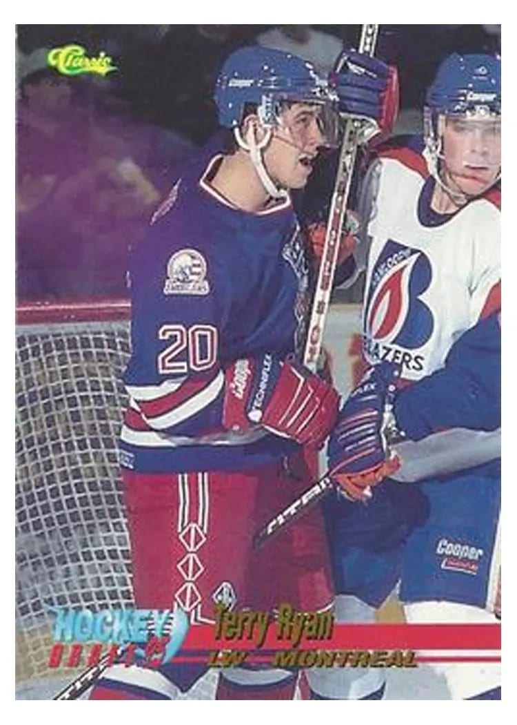 1995 Classic Draft Terry Ryan #8 card