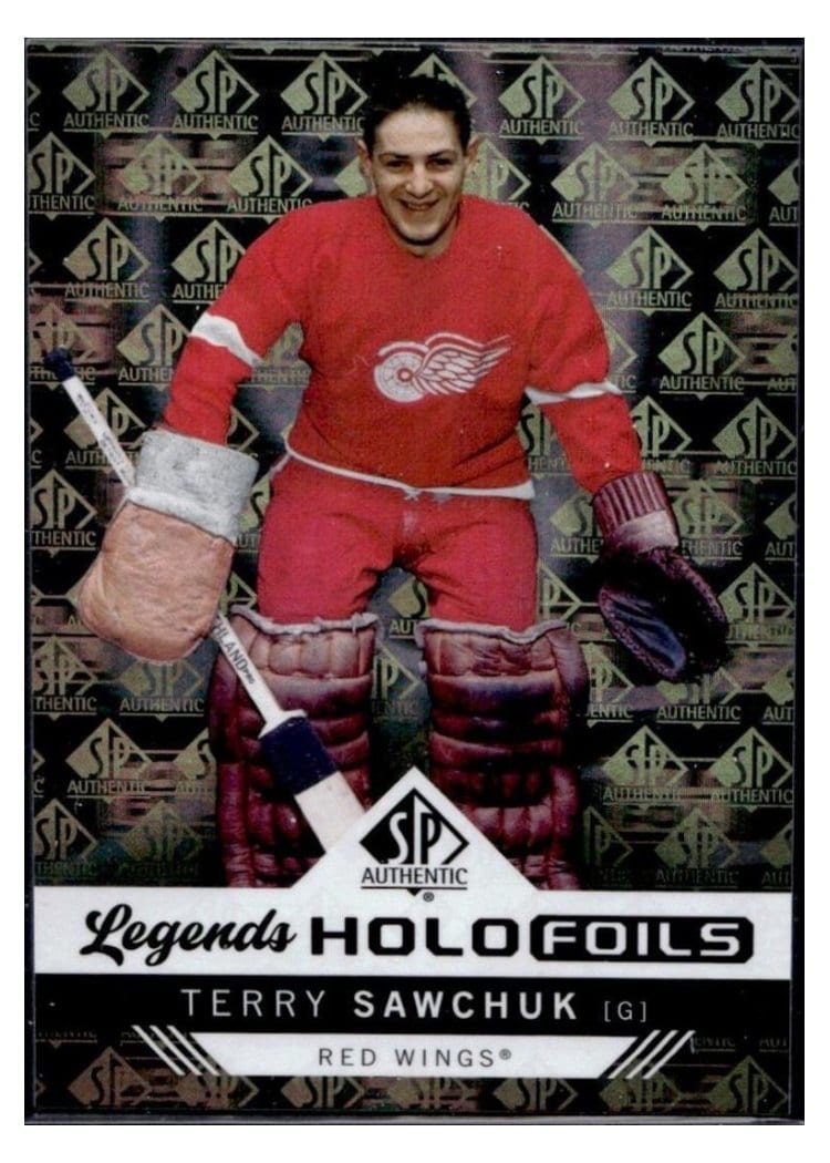 2024-25 SP Authentic Holofoil Legends Terry Sawchuk #HFL-6 card