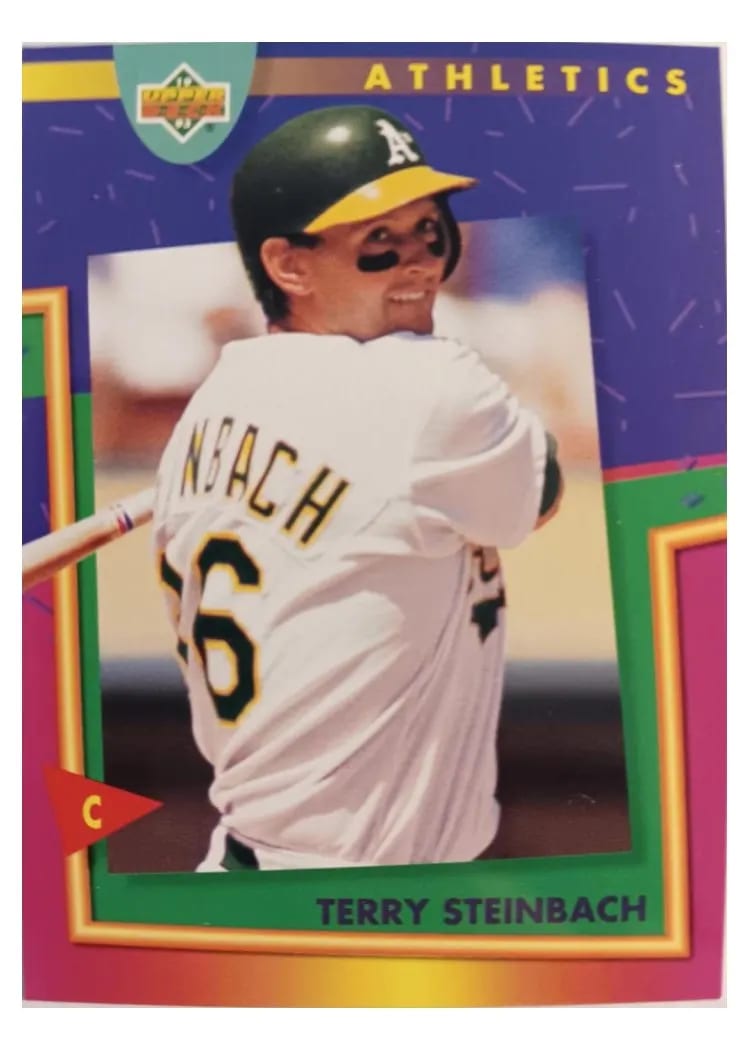 1993 Upper Deck Fun Pack Terry Steinbach #53 card