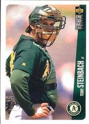 1996 Collector's Choice Base Set Terry Steinbach #241 card