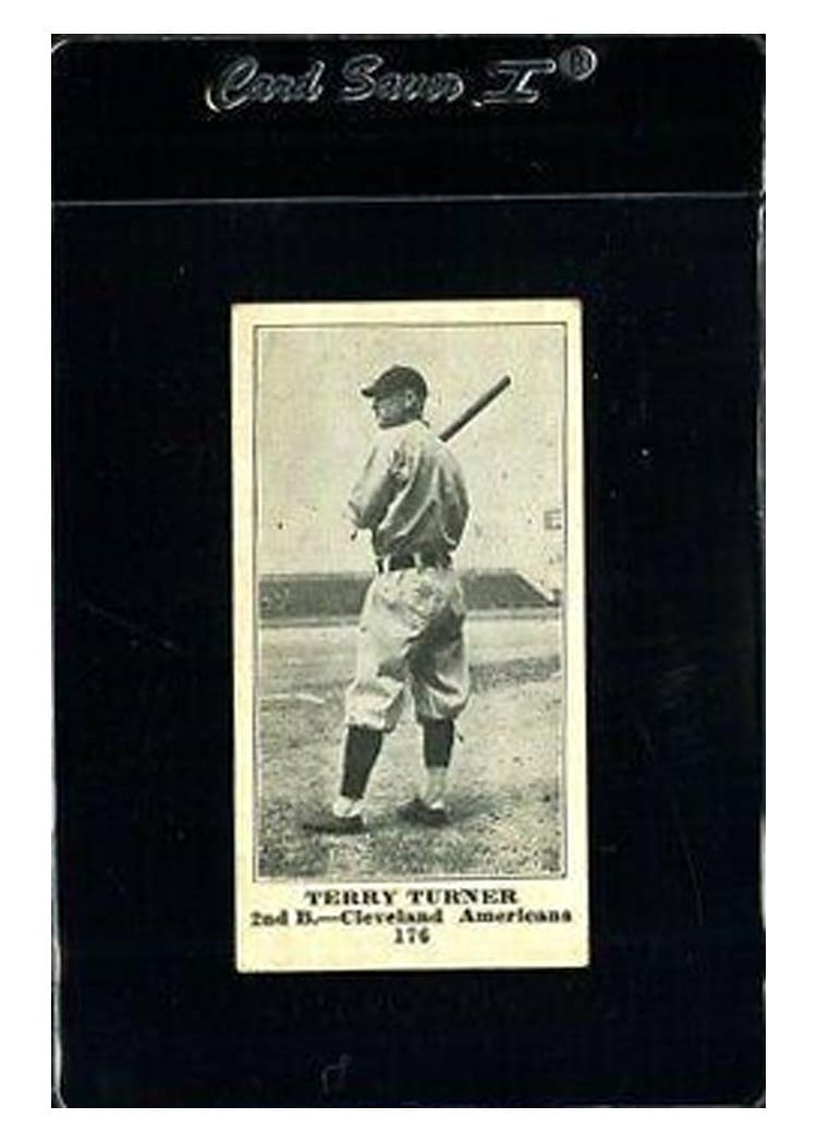 1916 M101 4 Sporting News Terry Turner #176 card
