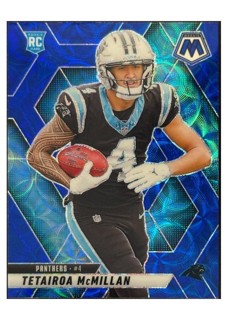 2025 Panini Mosaic Tetairoa McMillan #309 card