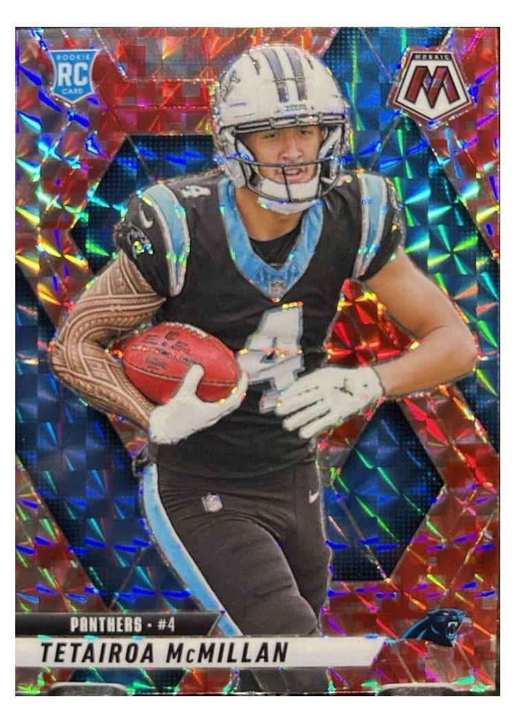 2025 Panini Mosaic Tetairoa McMillan #309 card