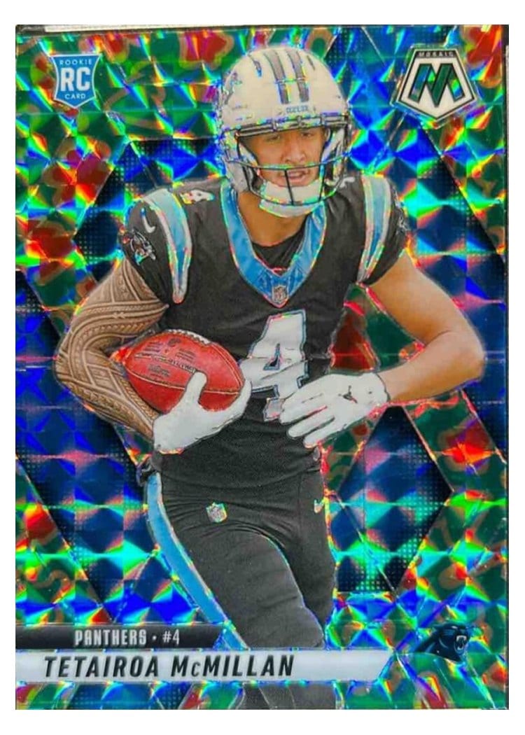 2025 Panini Mosaic Tetairoa McMillan #309 card