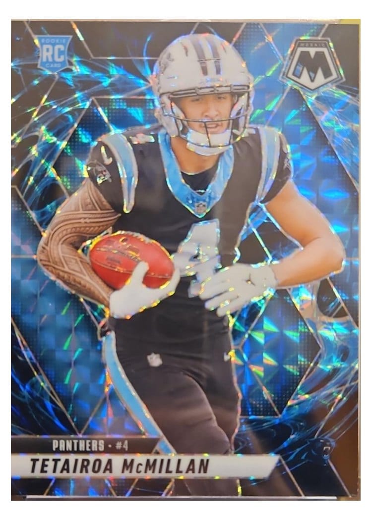 2025 Panini Mosaic Tetairoa McMillan #309 card