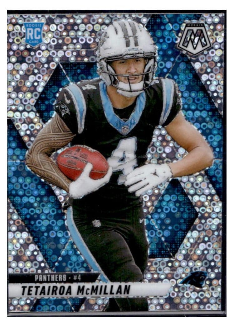 2025 Panini Mosaic Tetairoa McMillan #309 card