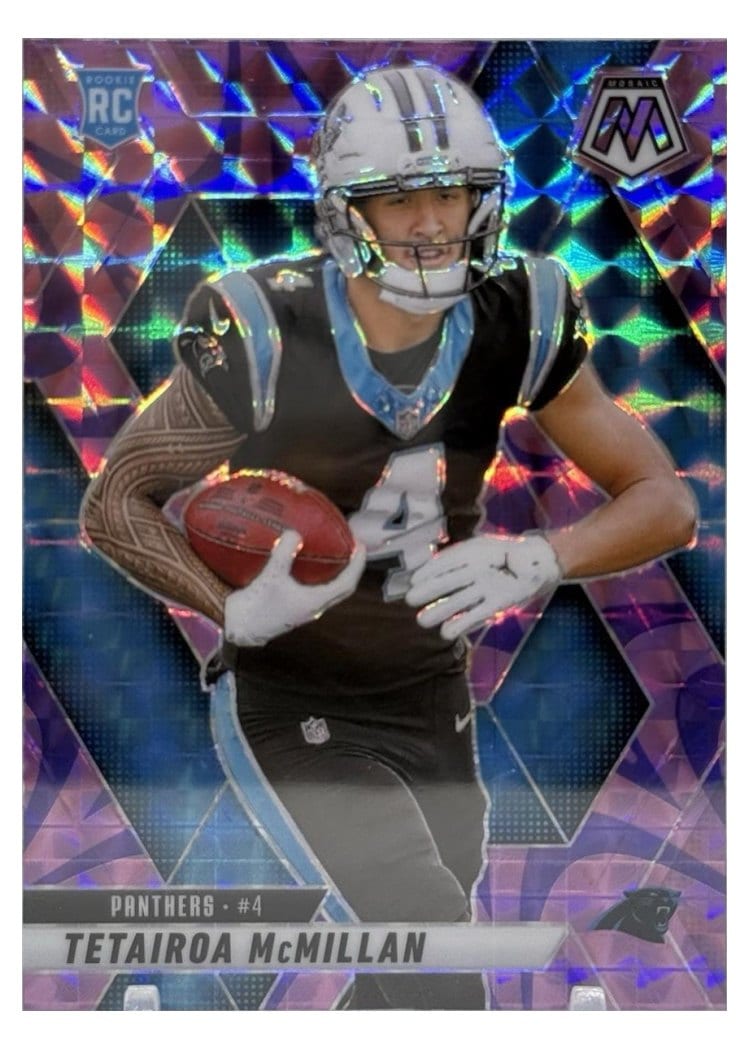 2025 Panini Mosaic Tetairoa McMillan #309 card