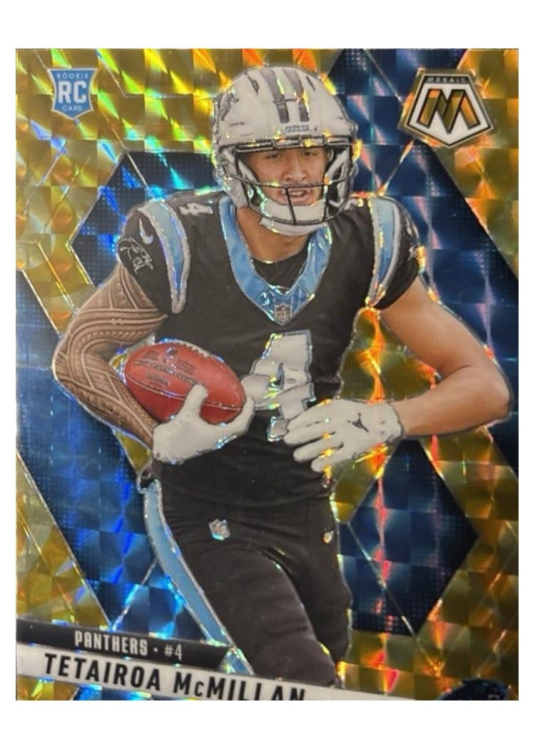 2025 Panini Mosaic Tetairoa McMillan #309 card