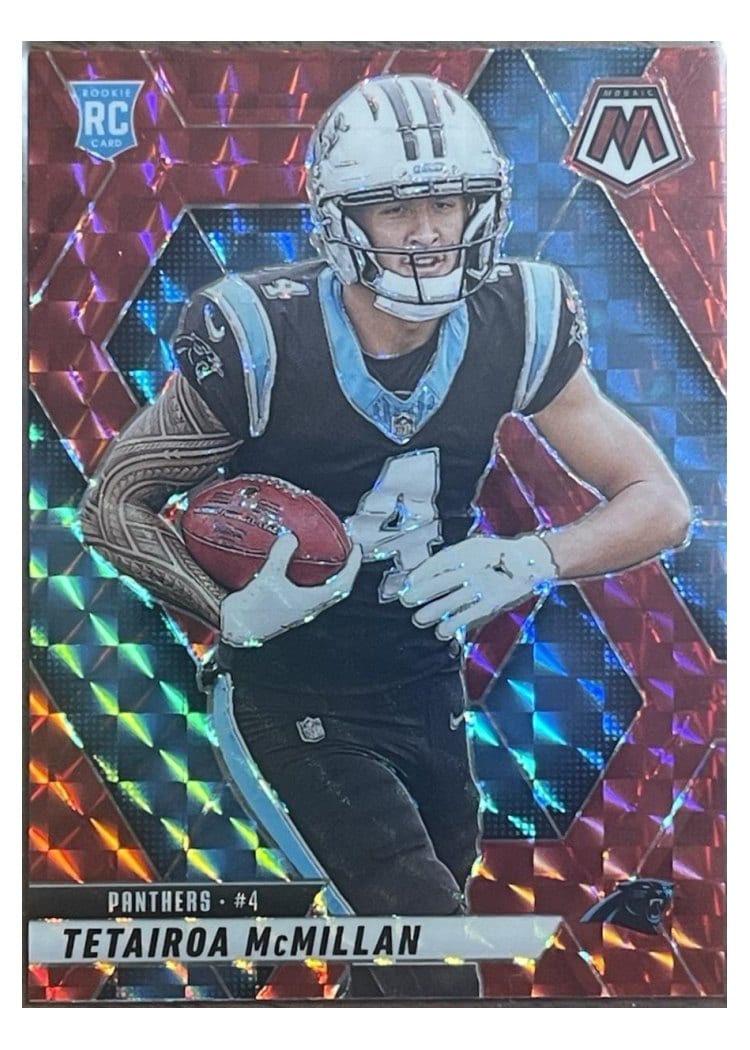 2025 Panini Mosaic Tetairoa McMillan #309 card