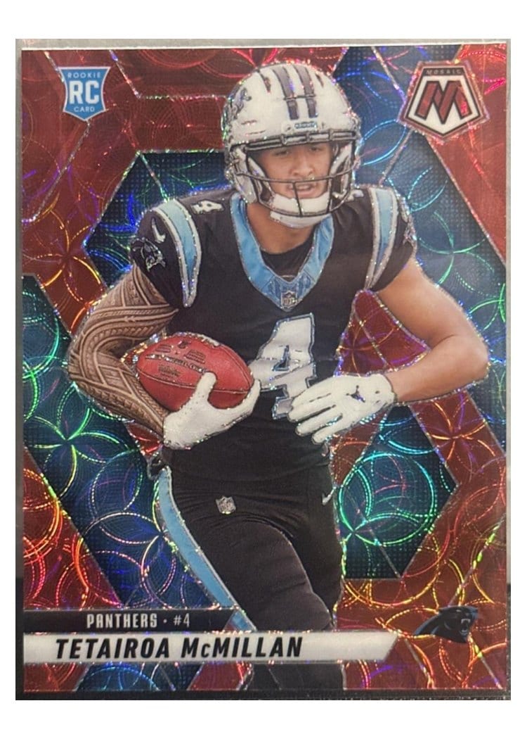2025 Panini Mosaic Tetairoa McMillan #309 card