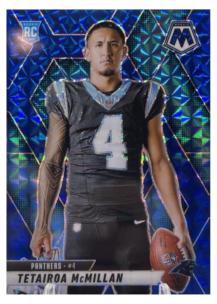2025 Panini Mosaic Tetairoa McMillan #309 card