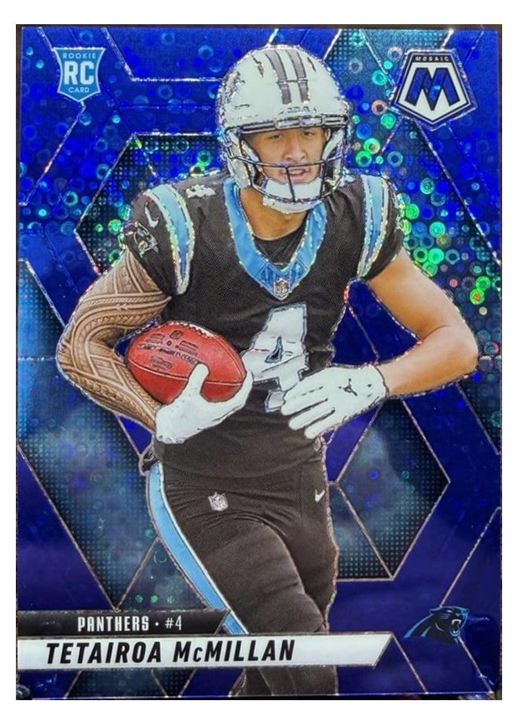 2025 Panini Mosaic Tetairoa McMillan #309 card