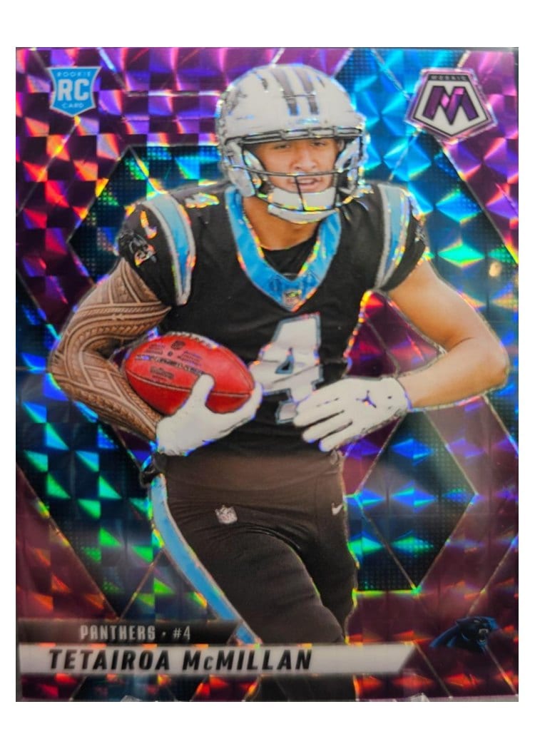 2025 Panini Mosaic Tetairoa McMillan #309 card