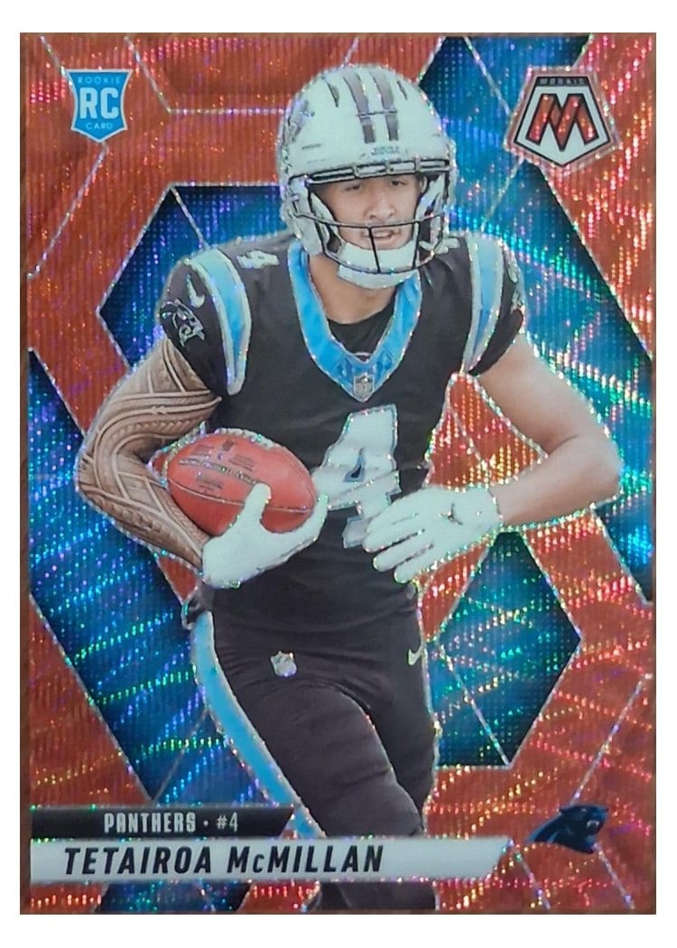 2025 Panini Mosaic Tetairoa McMillan #309 card