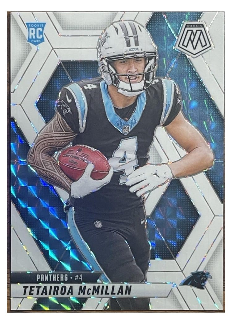 2025 Panini Mosaic Tetairoa McMillan #309 card