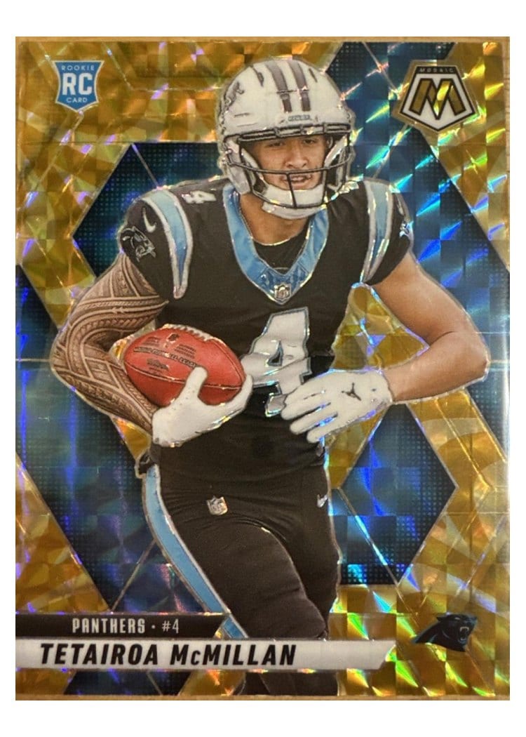 2025 Panini Mosaic Tetairoa McMillan #309 card