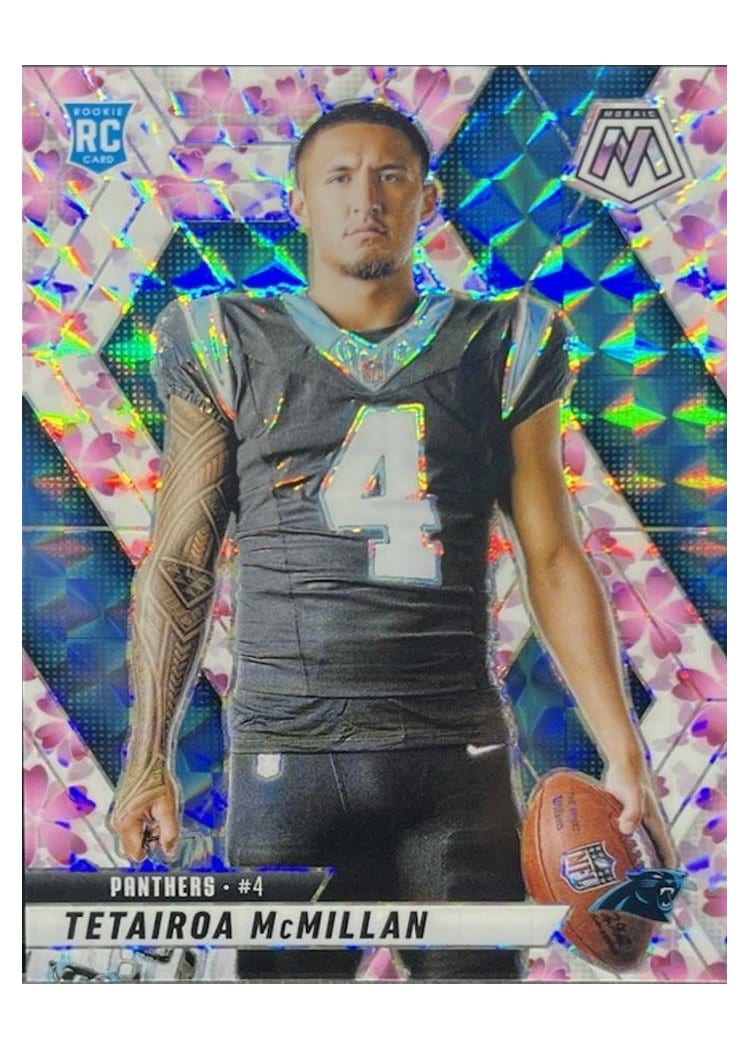 2025 Panini Mosaic Tetairoa McMillan #309 card