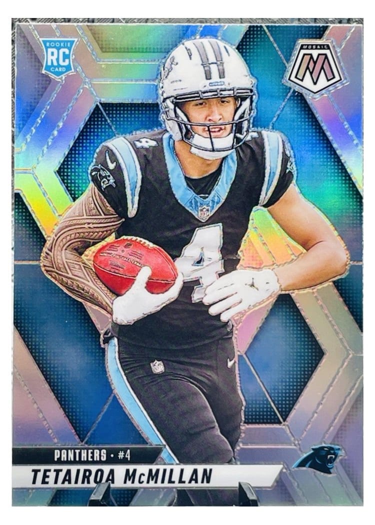 2025 Panini Mosaic Tetairoa McMillan #309 card
