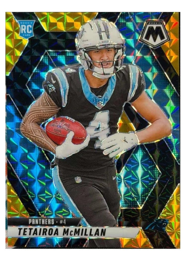 2025 Panini Mosaic Tetairoa McMillan #309 card