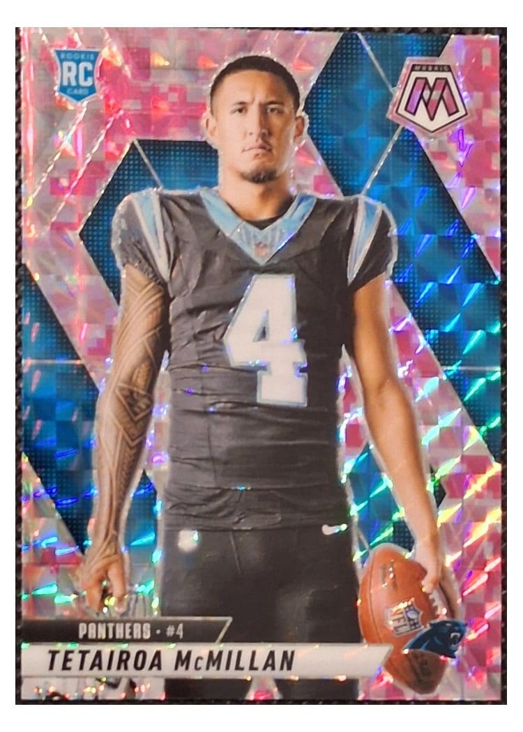 2025 Panini Mosaic Base Set Tetairoa McMillan #274 card