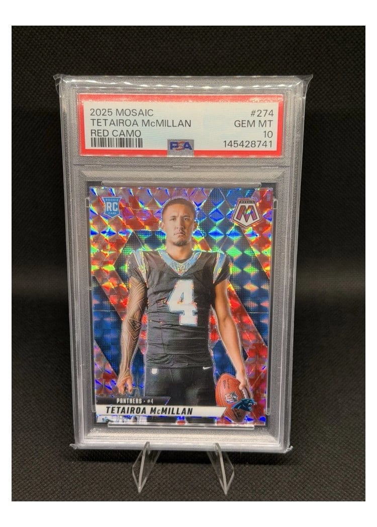 2025 Panini Mosaic Base Set Tetairoa McMillan #274 card