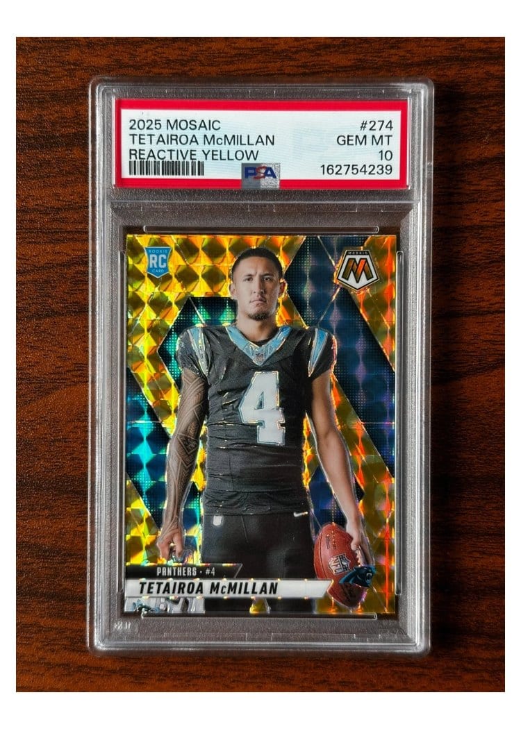 2025 Panini Mosaic Base Set Tetairoa McMillan #274 card