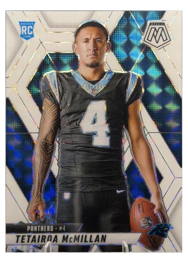 2025 Panini Mosaic Base Set Tetairoa McMillan #274 card