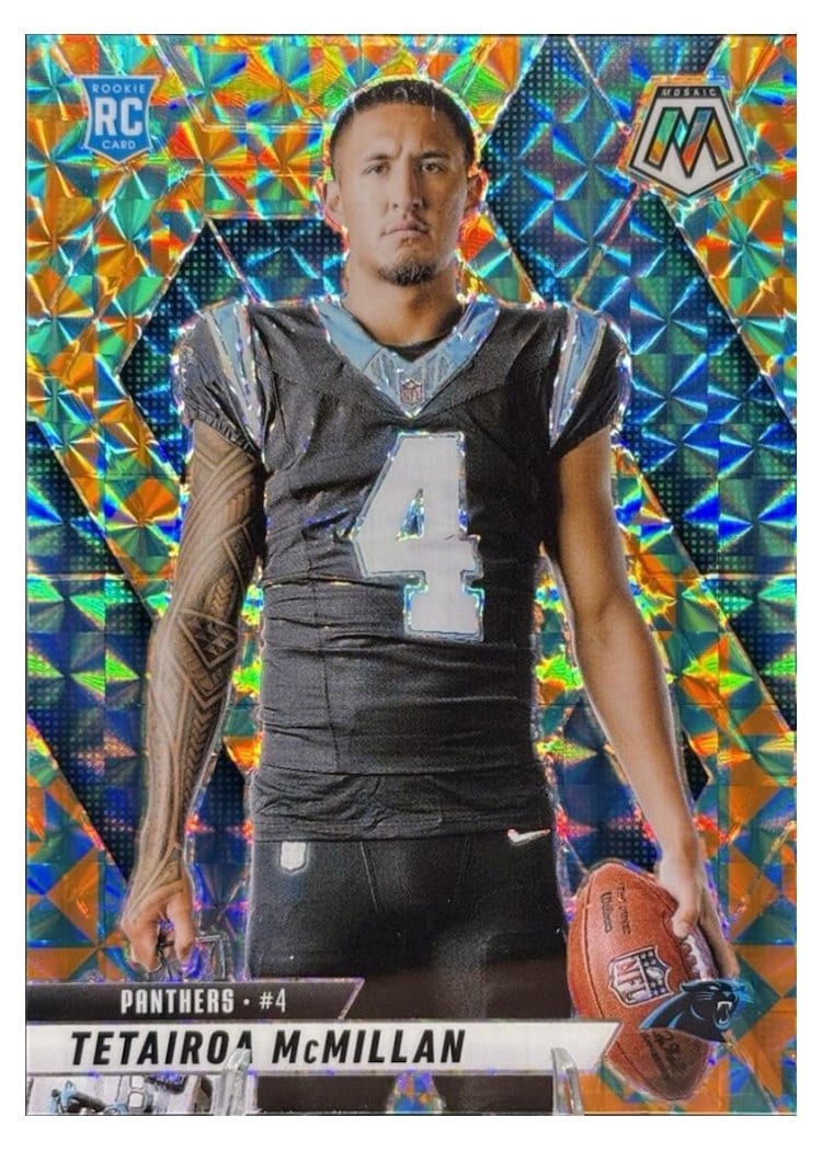 2025 Panini Mosaic Base Set Tetairoa McMillan #274 card