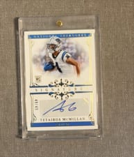 2025 Panini National Treasures Signatures Tetairoa McMillan #29