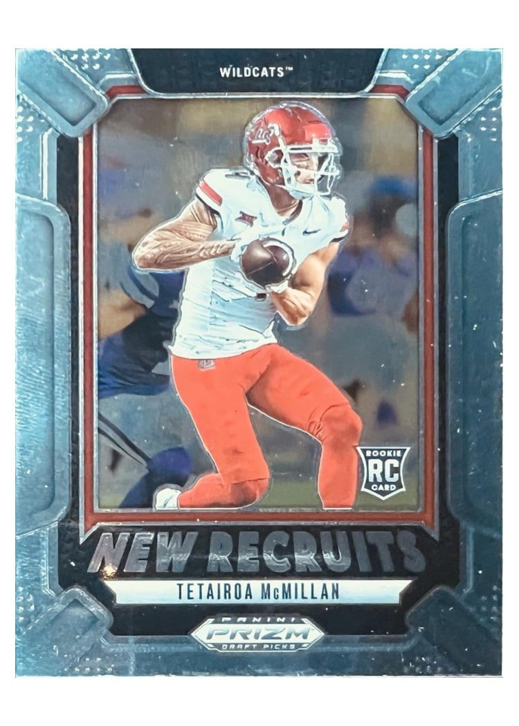 2025 Panini Prizm Draft Picks New Recruits Tetairoa McMillan #11 card