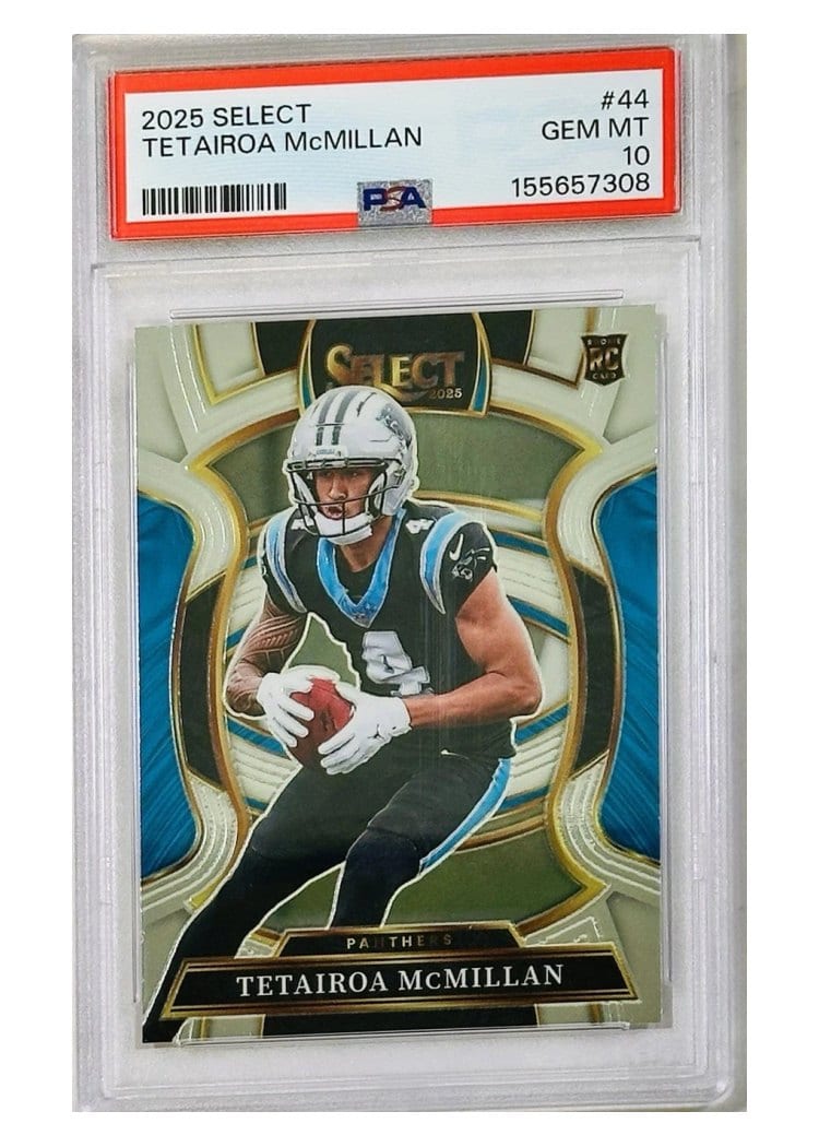 2025 Panini Select Base Set Tetairoa McMillan #44 card