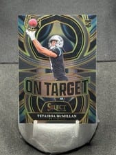 Tetairoa McMillan 2025 Panini Select On Target card