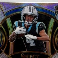 2025 Panini Select Rookie Signature Tetairoa McMillan Prizm #RSI-TMN card